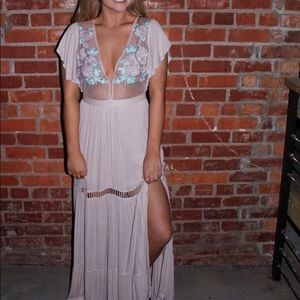 Cleobella Amery Dress Size S Lilac